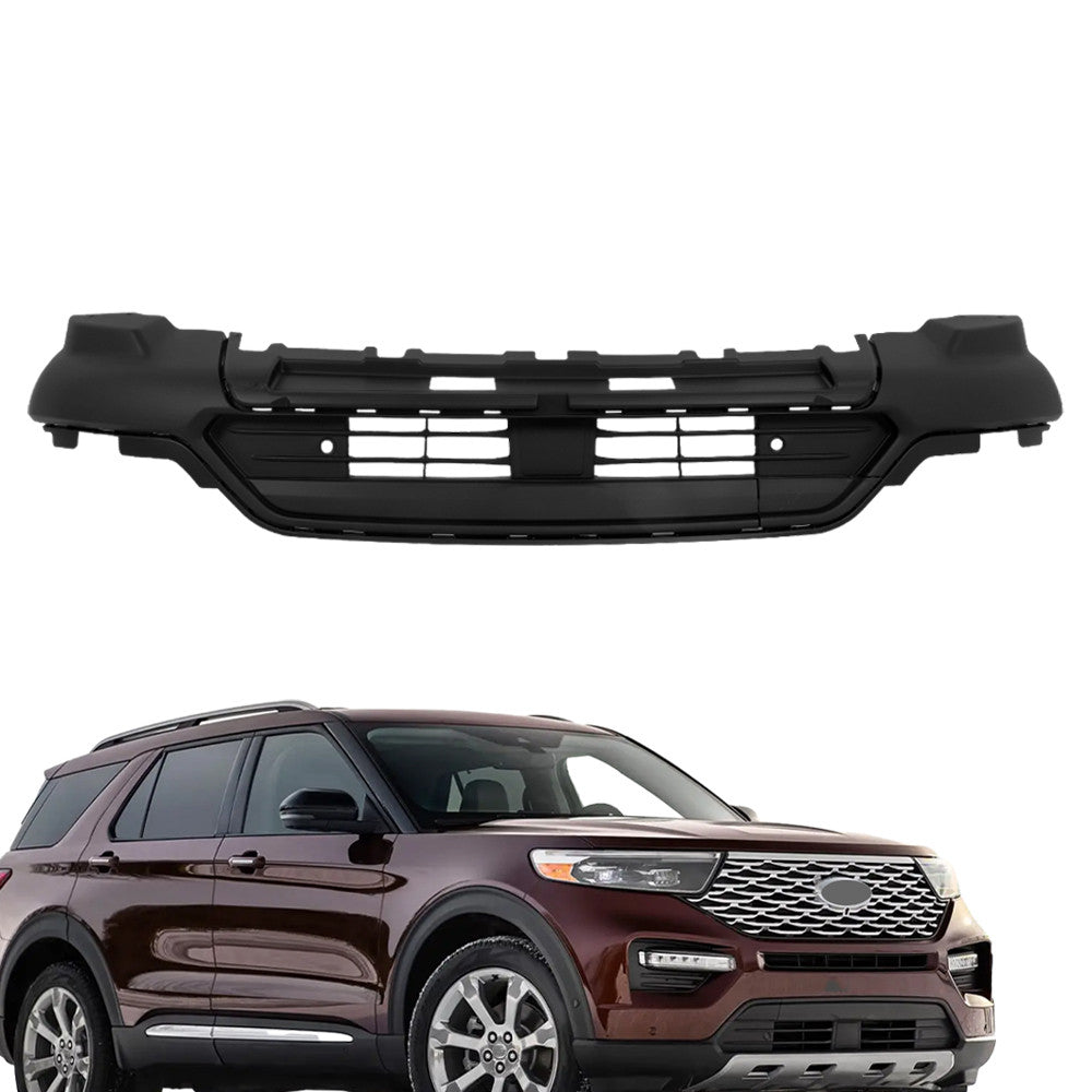 TOPPARTZ Front Bumper Lower Valance For 2020-2022 Ford Explorer Plastic