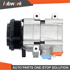 toppartz A/C Compressor W/Clutch for Ford Explorer 2006 2007 2008-2010 CO 10906C