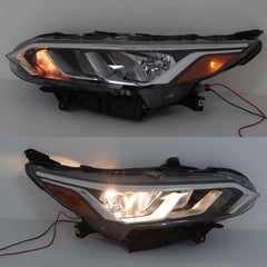 TOPPARTZ Left+Right Headlights For 2020-2022 Nissan Sentra S/SV Halogen Headlamps 260606LB0A