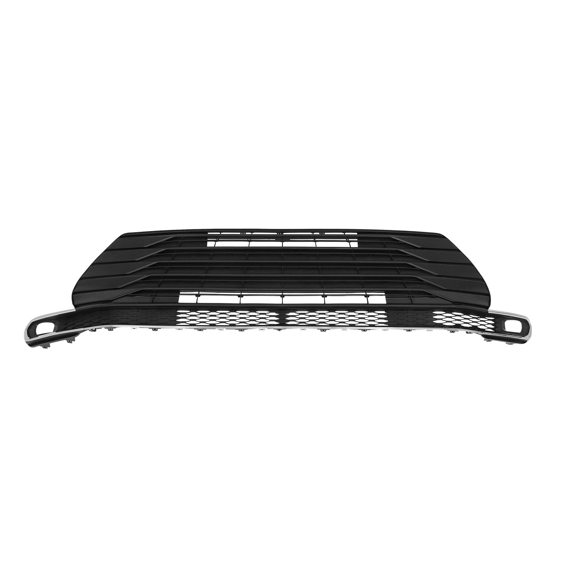 TOPPARTZ Front Lower Grille Matte Black For 21-2023 Toyota Sienna W/o Sensor Hole