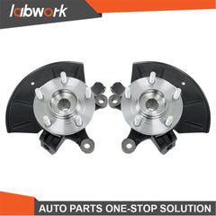TOPPARTZ 2x Front LH &RH Steering Knuckle & Wheel Hub Bearing Assembly For Ford
