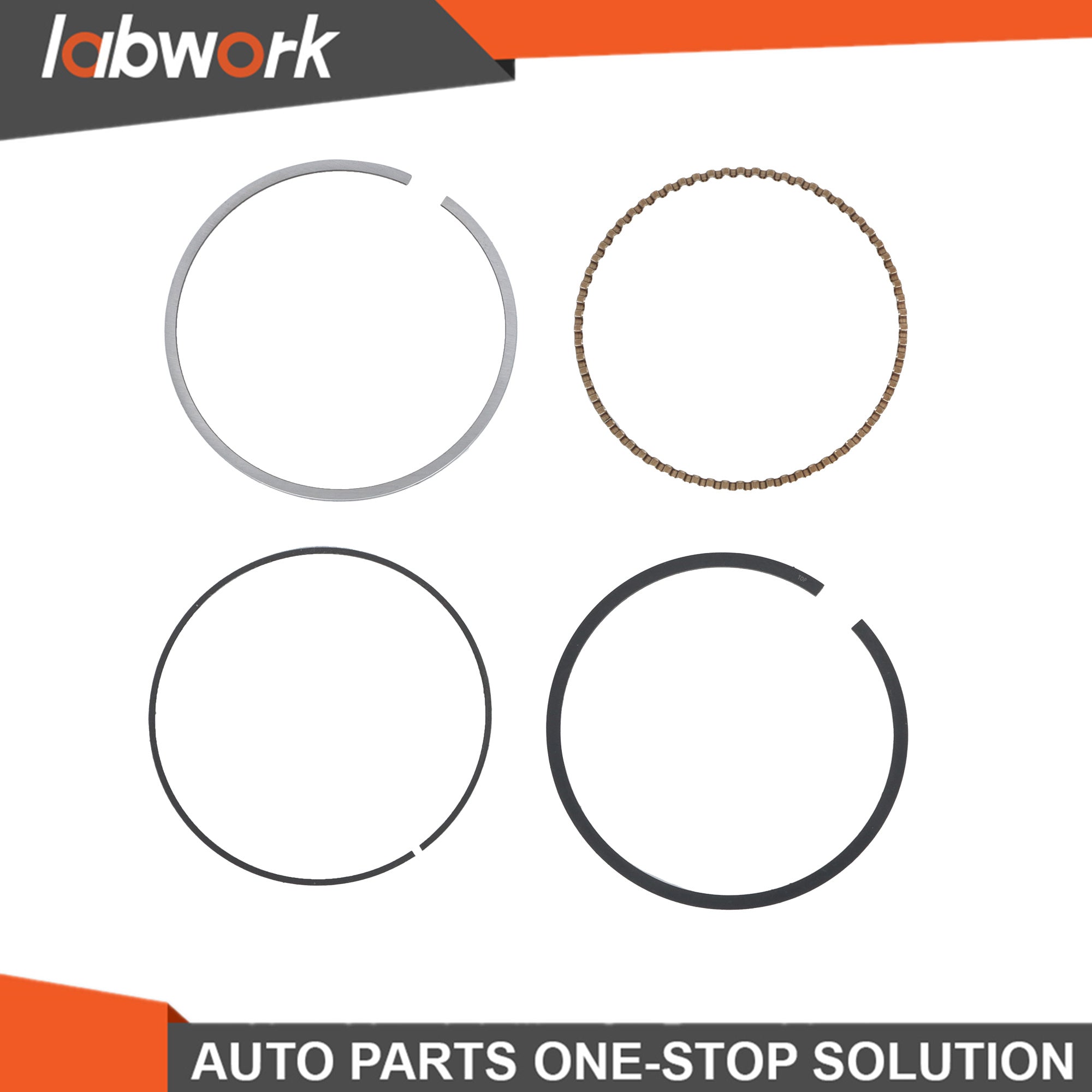 TOPPARTZ Pistons w/ Rings For Dodge Durango Ram Jeep Grand Cherokee 02-10 3.7L