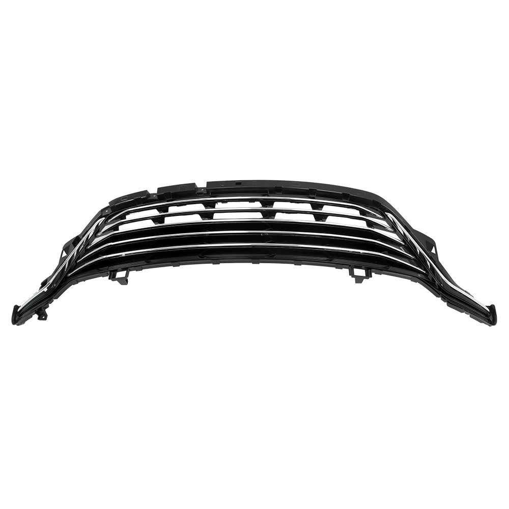 TOPPARTZ Front Upper Grille Black Chrome Trim For 2024+ Buick Envista Plastic