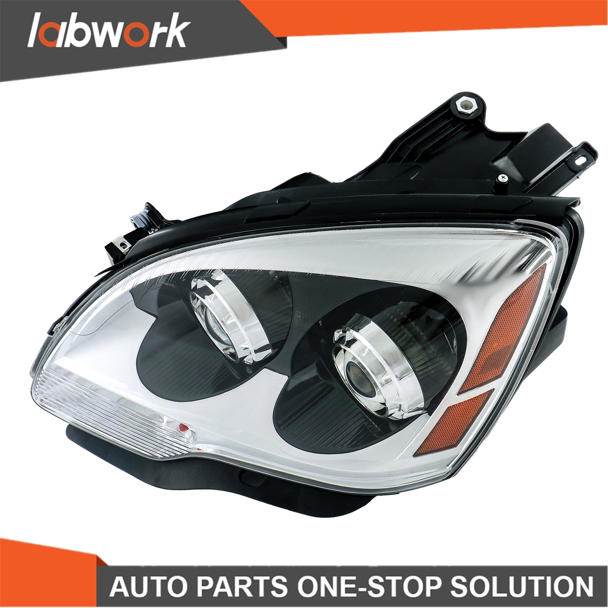 TOPPARTZ Headlights For GMC Acadia 2007-2012 HID Projector GM2502323 Left Side