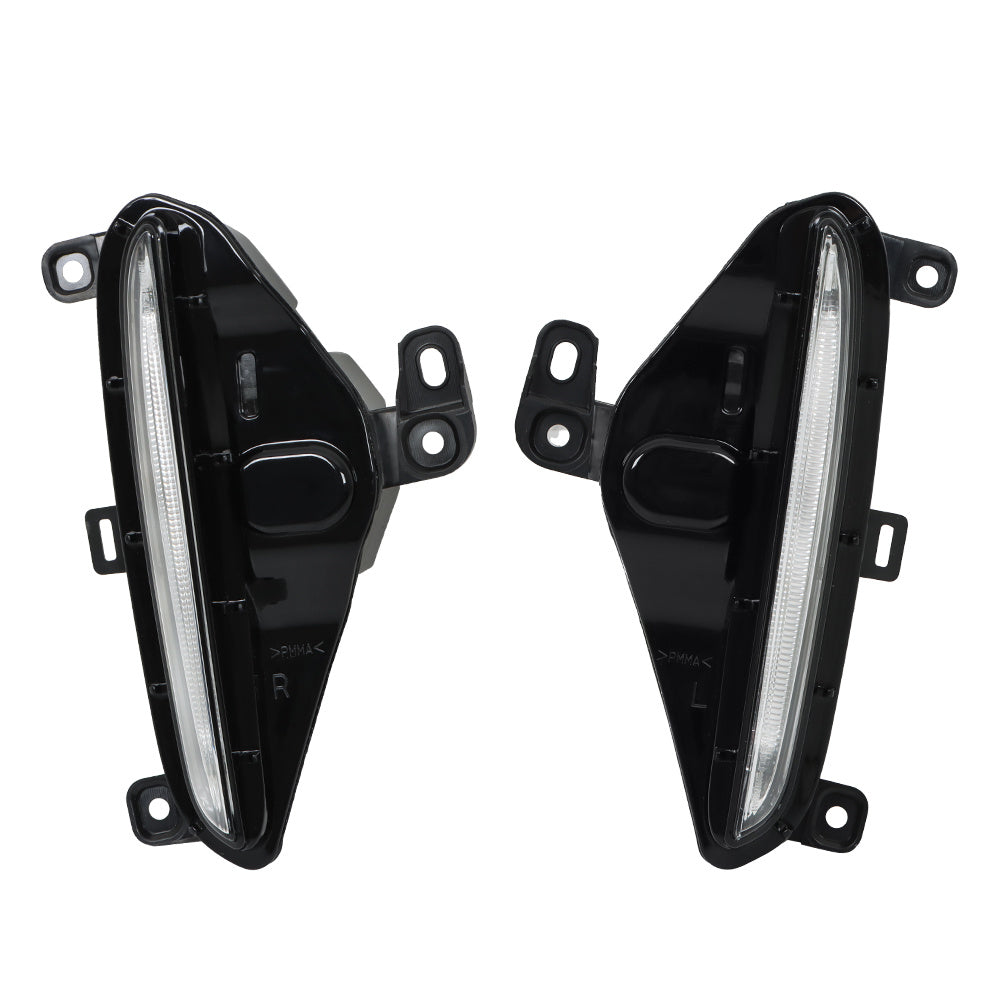 TOPPARTZ Front Bumper Daytime Lights Lamp Left+Right For 21-23 Hybrid Toyota RAV4