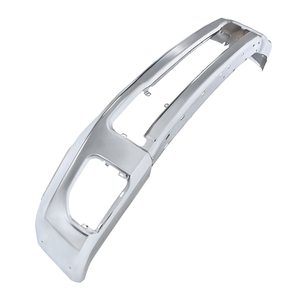TOPPARTZ Front Bumper For 2020-2022 Ford F250 F350 Chrome Steel W/ Fog Light Hole