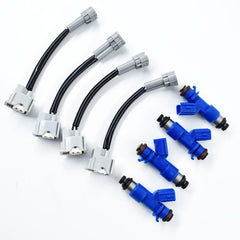TOPPARTZ Fuel Injectors w/ Adapters For 1997-2001 Honda?Civic Acura?Integra 4pcs