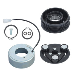 toppartz AC Compressor Clutch Kit Plate Coil Bearing For 2004-2009 Mazda 3 5 2.0L