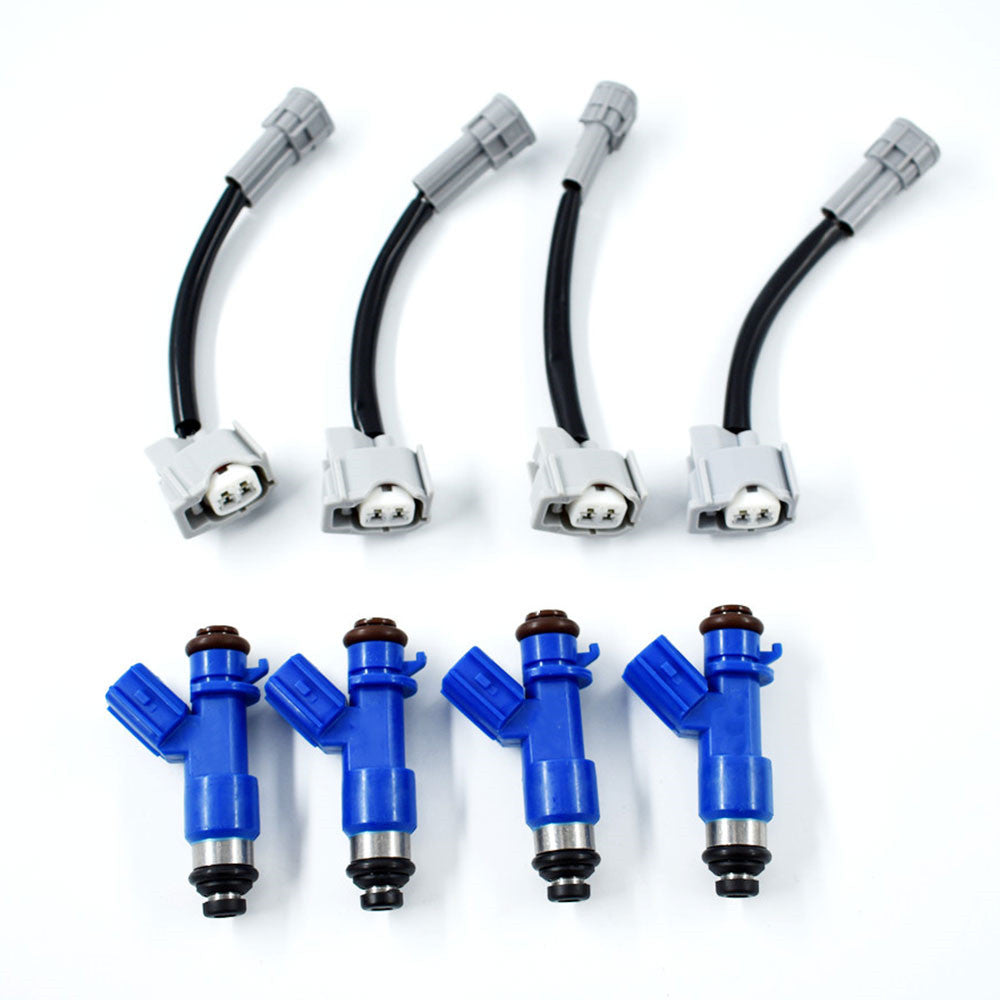 TOPPARTZ Fuel Injectors w/ Adapters For 1997-2001 Honda?Civic Acura?Integra 4pcs