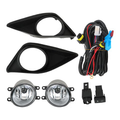 TOPPARTZ Front Fog Lights Lamp Fit For 2009 2010 Toyota Corolla Left+Right Side