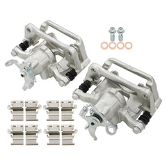 TOPPARTZ Rear LH & RH Brake Calipers w/ Bracket For 2012-2018 Dodge Journey L4 V6