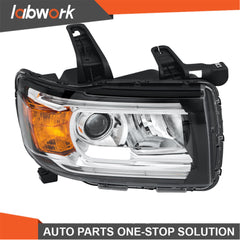 TOPPARTZ Headlights For GMC Canyon 2015-2022 Halogen W/LED DRL Projector Right