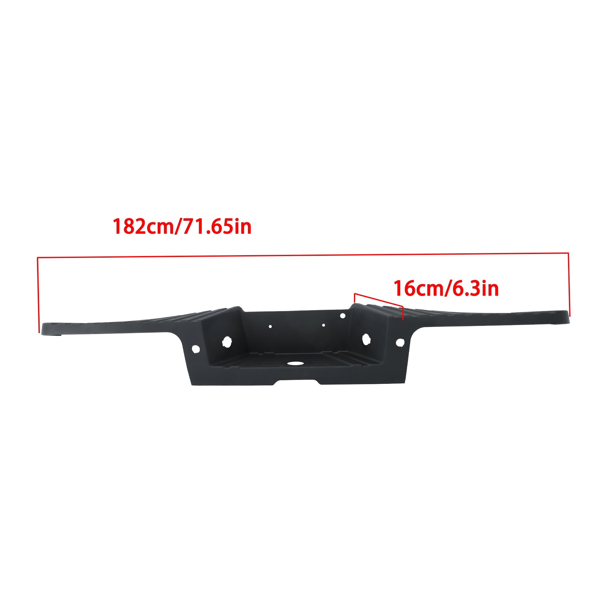 TOPPARTZ Rear Bumper Step Pad For 2008-2016 Ford F-250 F-350 F-450 W/ Sensor Hole