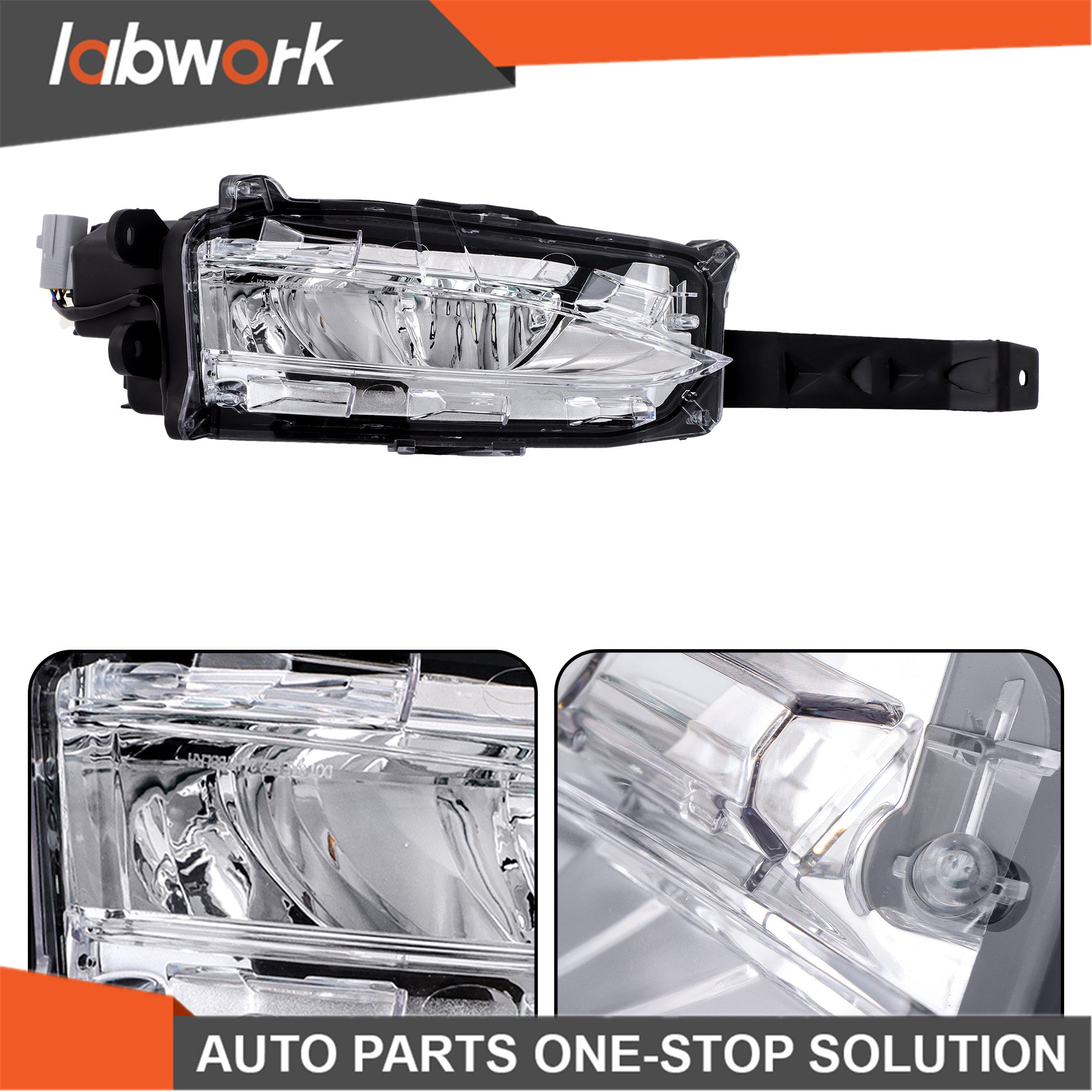 TOPPARTZ Fog Lights For Lexus NX200T 2015-2017 W/F-Sport LED Front Right Side