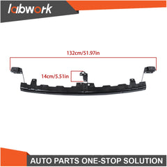 TOPPARTZ Front Bumper Retainer For Nissan NV2500 NV1500 NV3500 2012-2021 Steel
