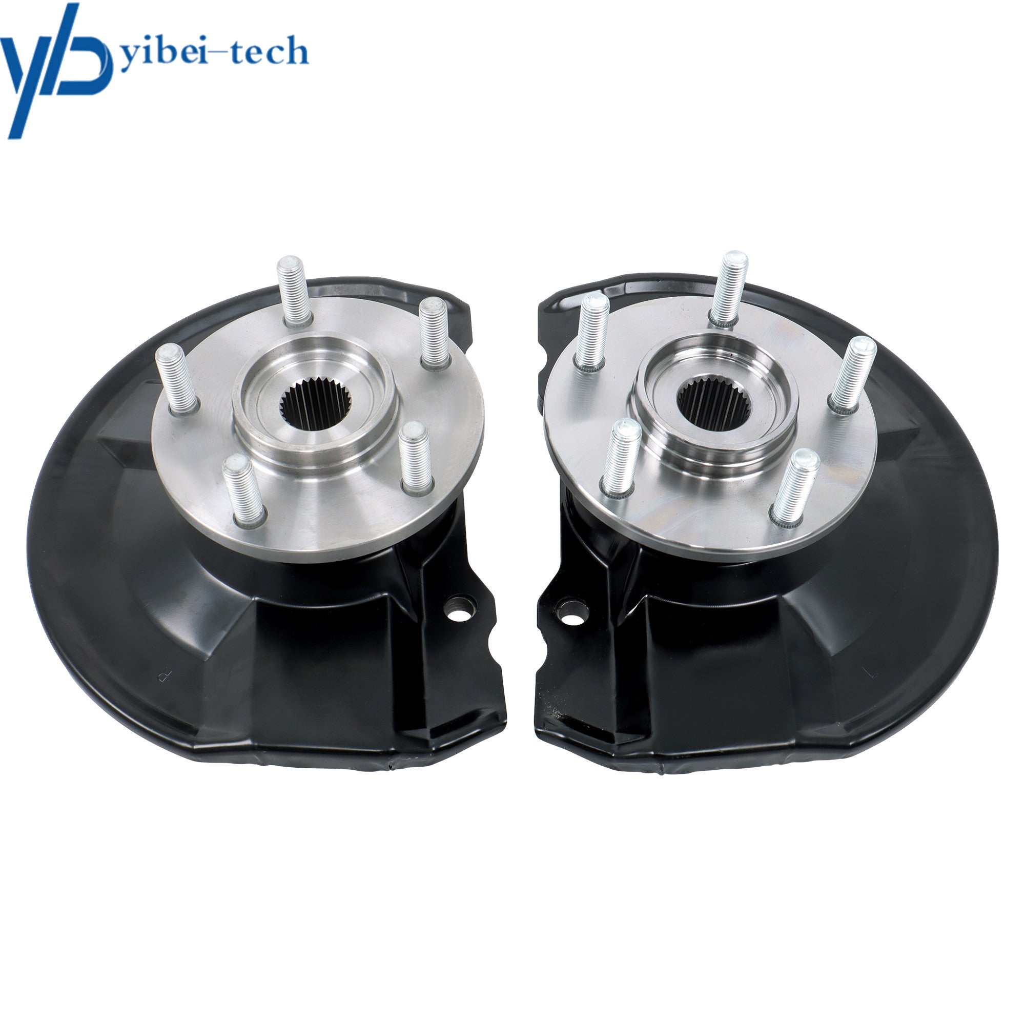 Front Steering Knuckle + Wheel Hub Bearings For Jeep Patriot Compass 2007-2017