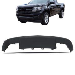 TOPPARTZ Front Bumper Fascia Skid Plate For 2021-2022 Chevrolet Colorado Black