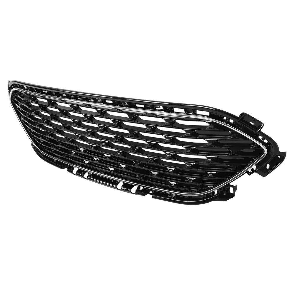 TOPPARTZ Grille Assembly Front Upper Side With Chrome Trim For 20-22 Ford Escape