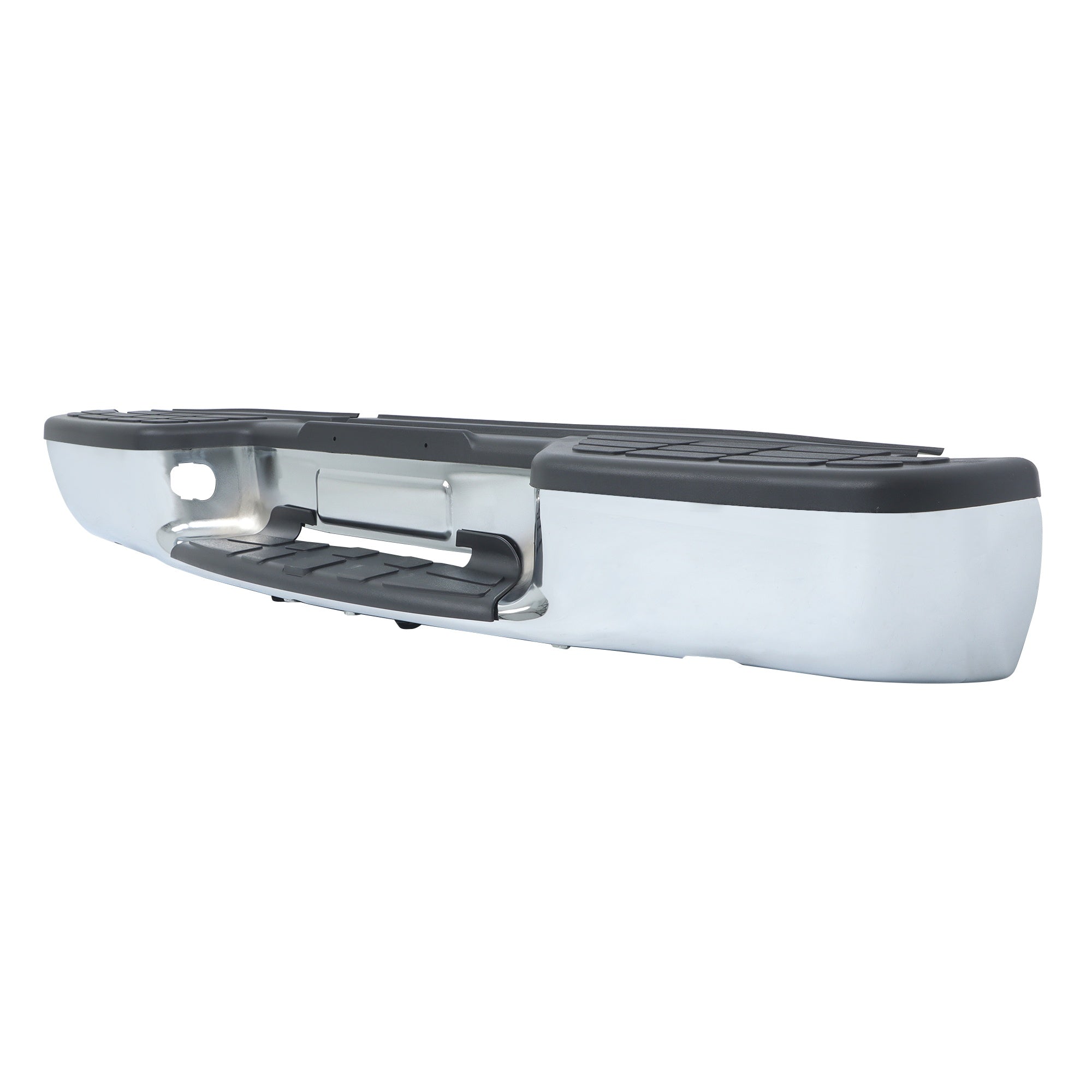 TOPPARTZ Rear Step Bumper Assembly For 1998-2004 Chevy S10 GMC Sonoma Fleetside