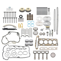 TOPPARTZ Engine Overhaul Rebuild Kit w/ Rods & Timing Chain VVT For Chevy Buick