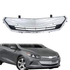 TOPPARTZ Front Lower Grille Silver 84036280 Grill For 2016-2019 Chevrolet Volt