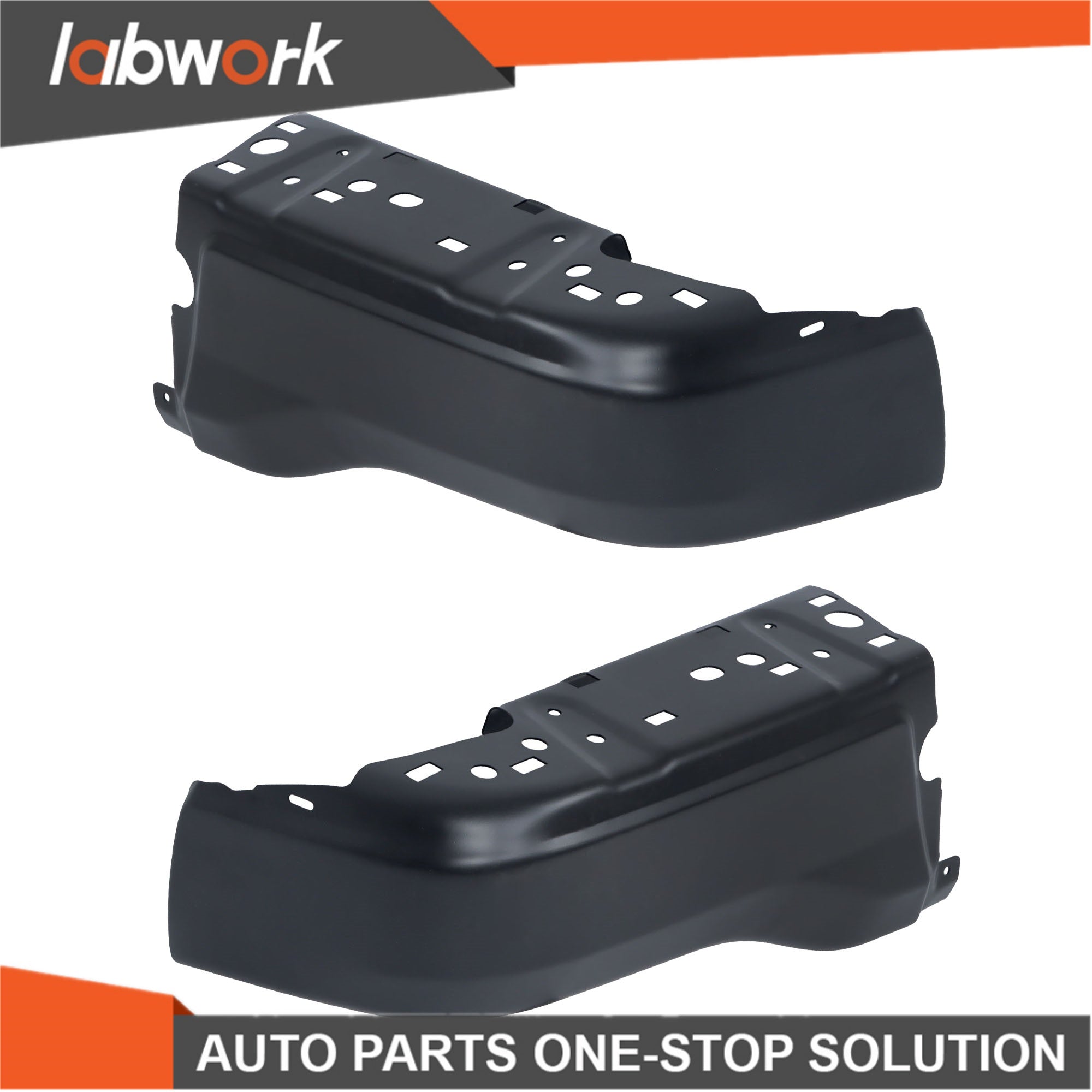 TOPPARTZ RH & LH Bumper Face Bar For 2019-2023 Ford Ranger W/O Sensor Hole