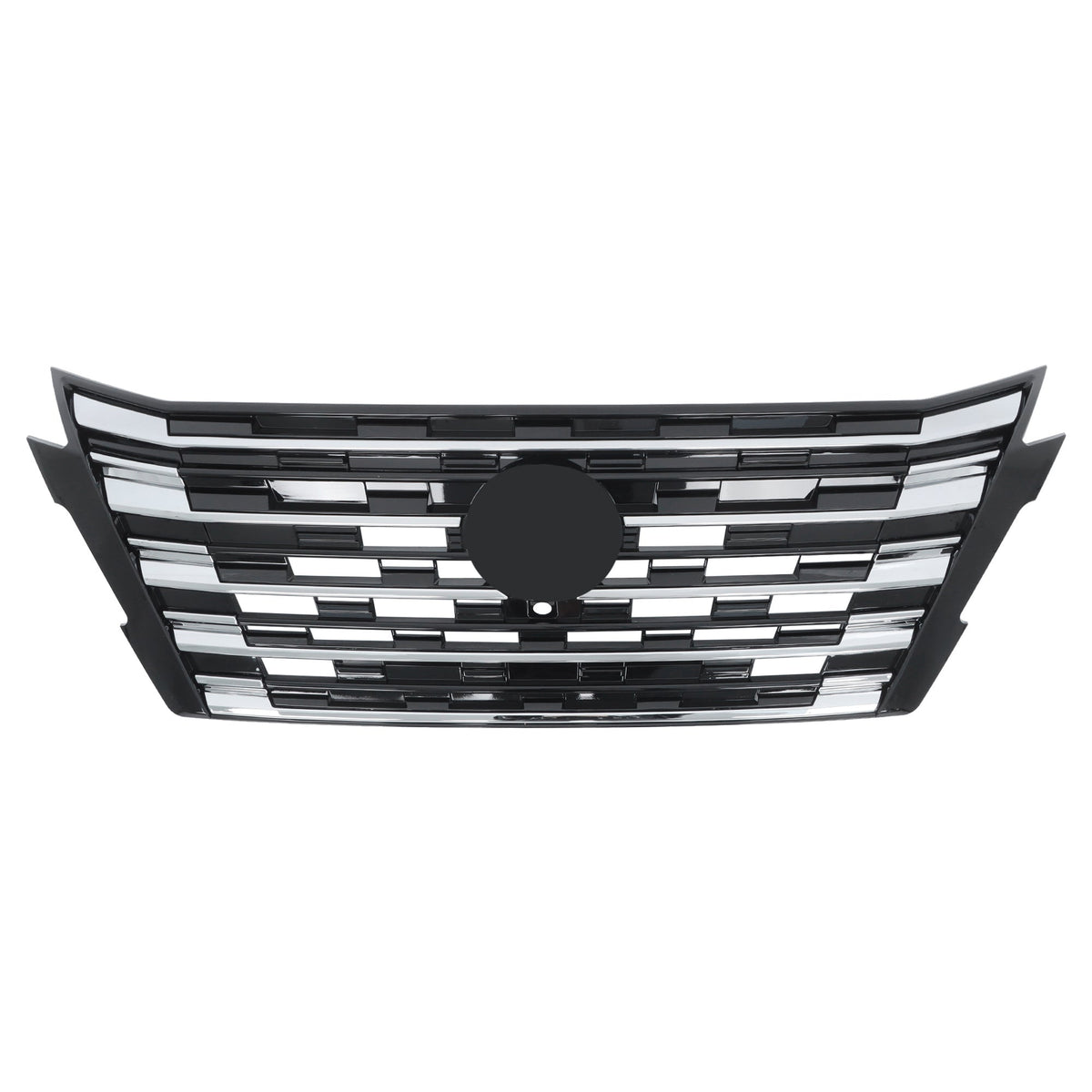 TOPPARTZ Front Grille Chrome & Black W/ Camera Hole For 2024-2025 Nissan Rogue