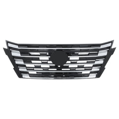 TOPPARTZ Front Grille Chrome & Black W/ Camera Hole For 2024-2025 Nissan Rogue