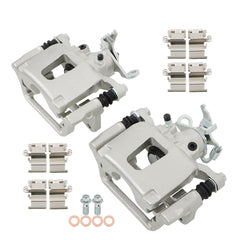 TOPPARTZ Rear LH & RH Brake Calipers w/ Bracket For 2012-2018 Dodge Journey L4 V6
