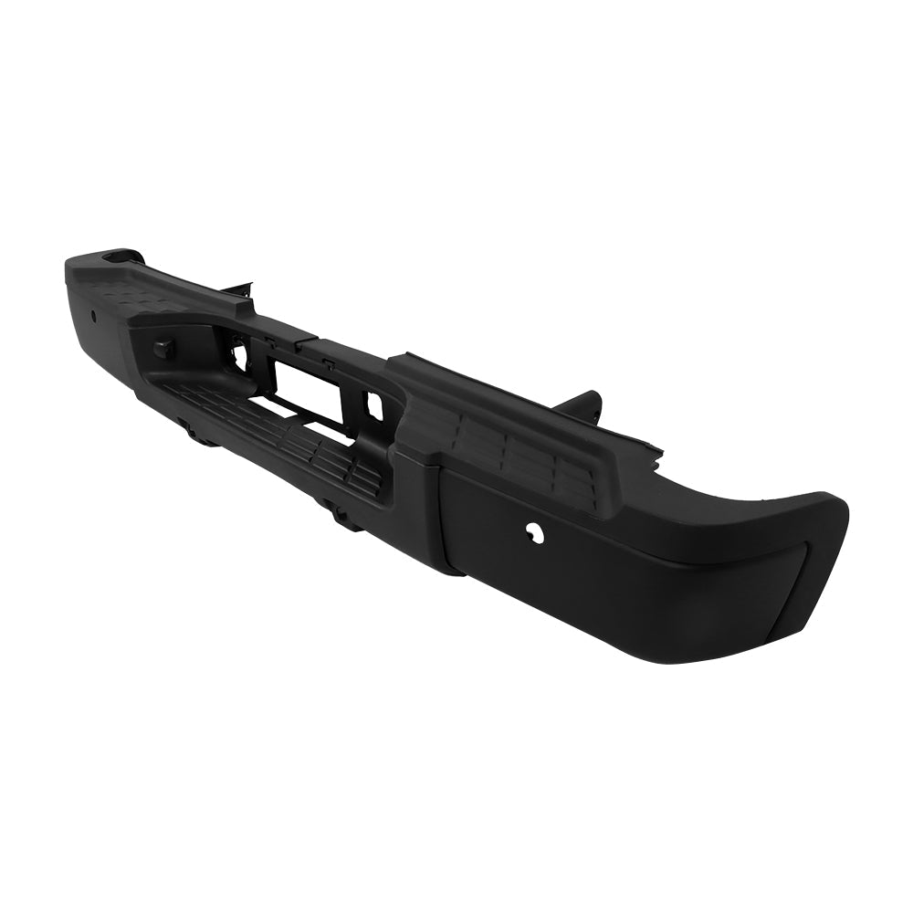 TOPPARTZ Rear Bumper Assembly For 2011-2014 SIlverado Sierra 2500 W/Sensor Holes