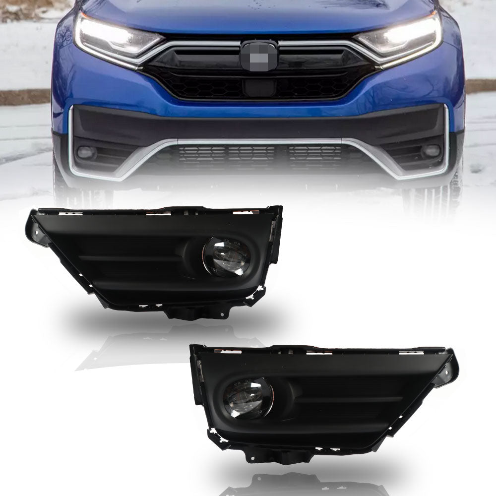 TOPPARTZ Left+Right Fog Lights For 2020-2022 Honda CRV LED Bumper Lamps w/ Switch
