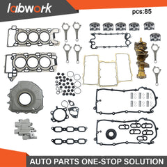 TOPPARTZ Engine Rebuild Overhaul Kit - Crankshaft Rod For Jaguar Land Rover 3.0L