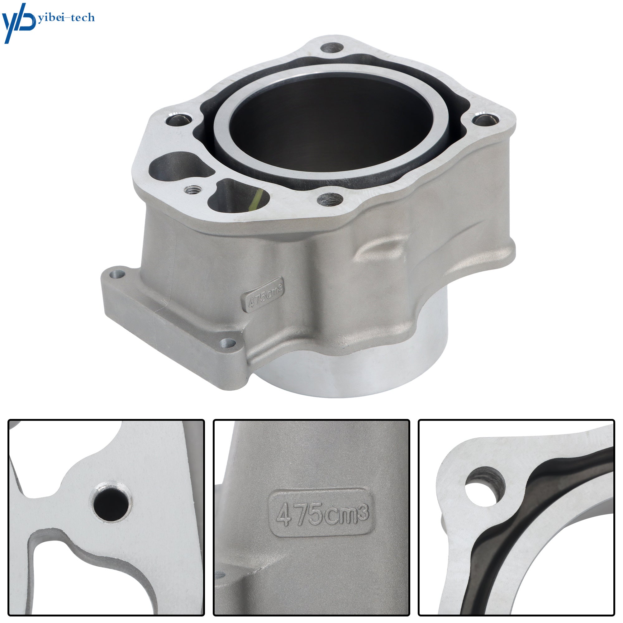Cylinder Head + Piston + Rebuild Kit For Honda TRX500 2009-2024 12200-HP7-A01