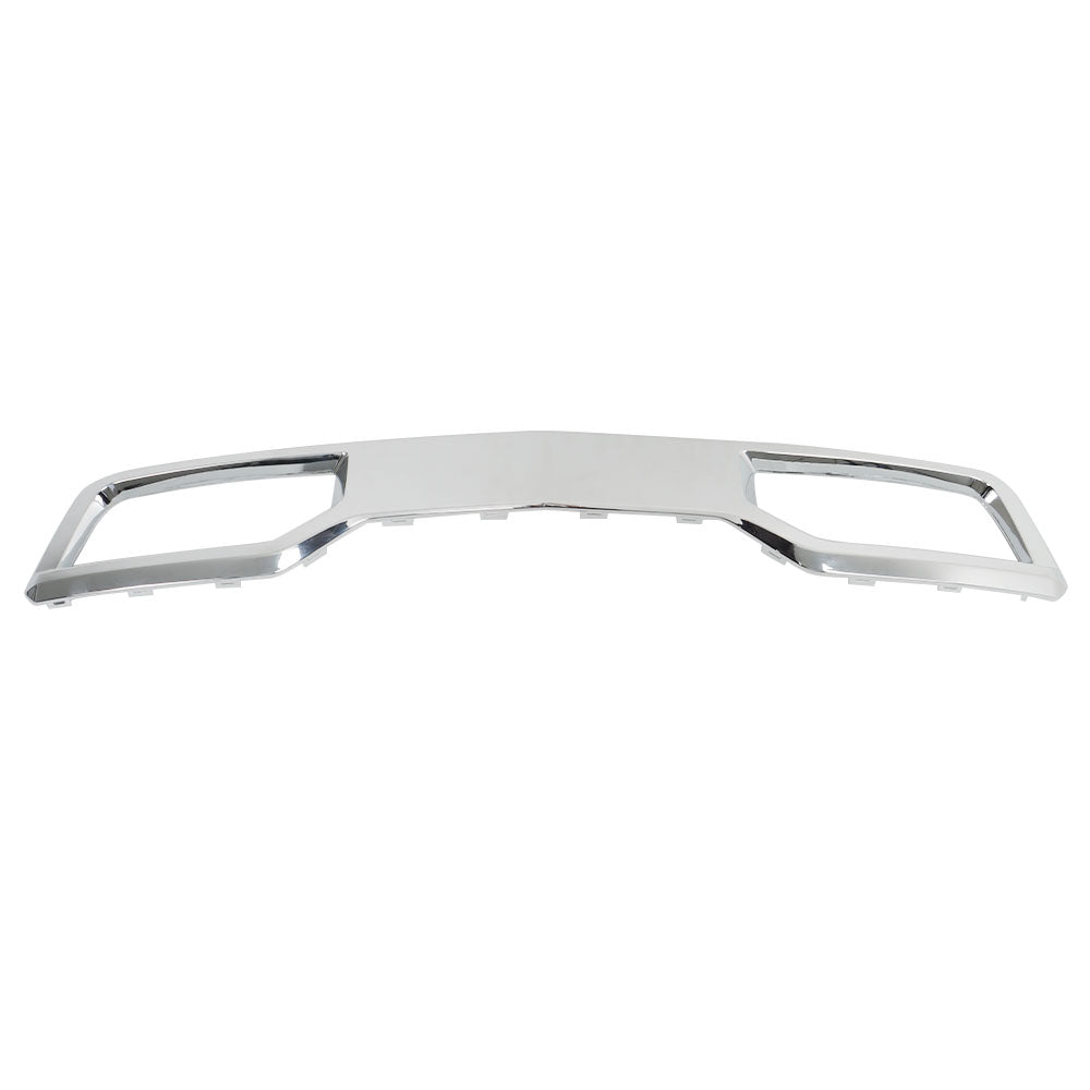 TOPPARTZ Front Bumper Fascia Skid Plate Chrome For 2019-2021 Chevrolet Silverado