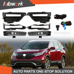 TOPPARTZ Fog Lights For 2020-2022 Honda CRV CR-V LED Front Bumper Lamps w/Wiring