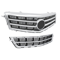 TOPPARTZ Front Upper Grille Lower Grill Trim Molding For 2013-2014 Cadillac ATS