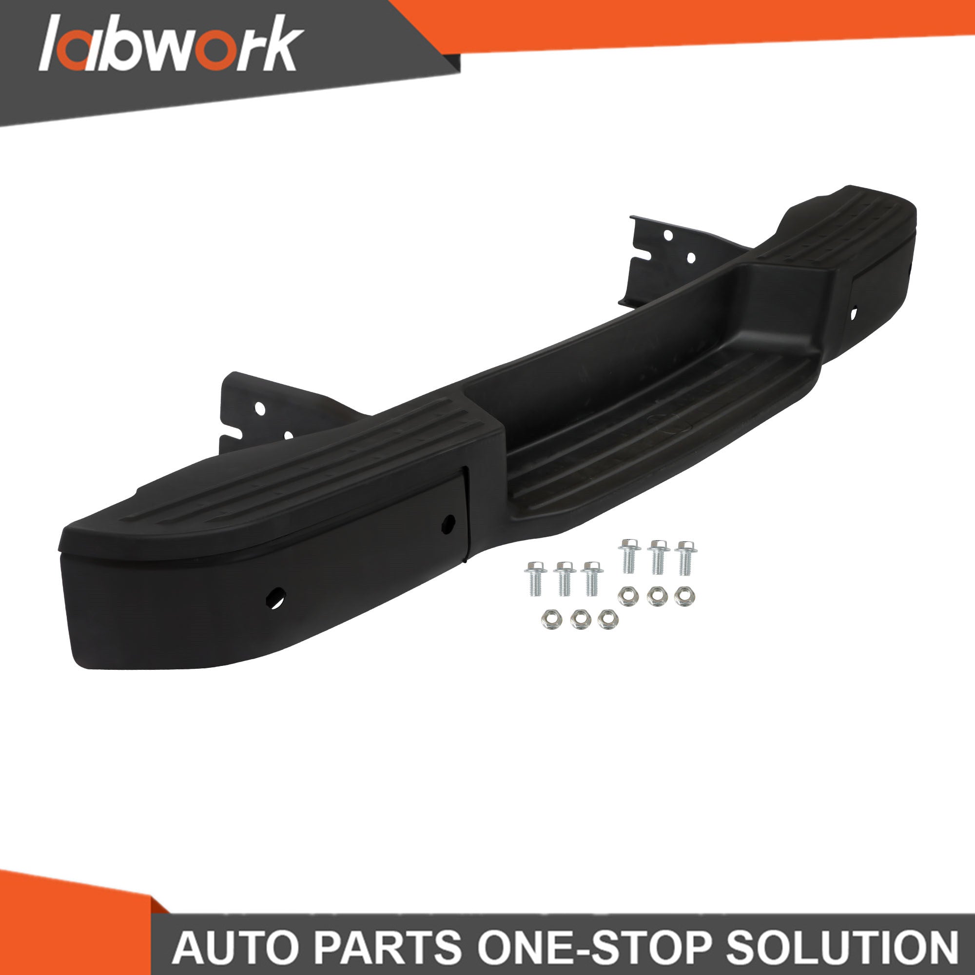 TOPPARTZ Rear Bumper Assembly For Nissan NV1500 NV2500 2012-2021 Primered W/ Park