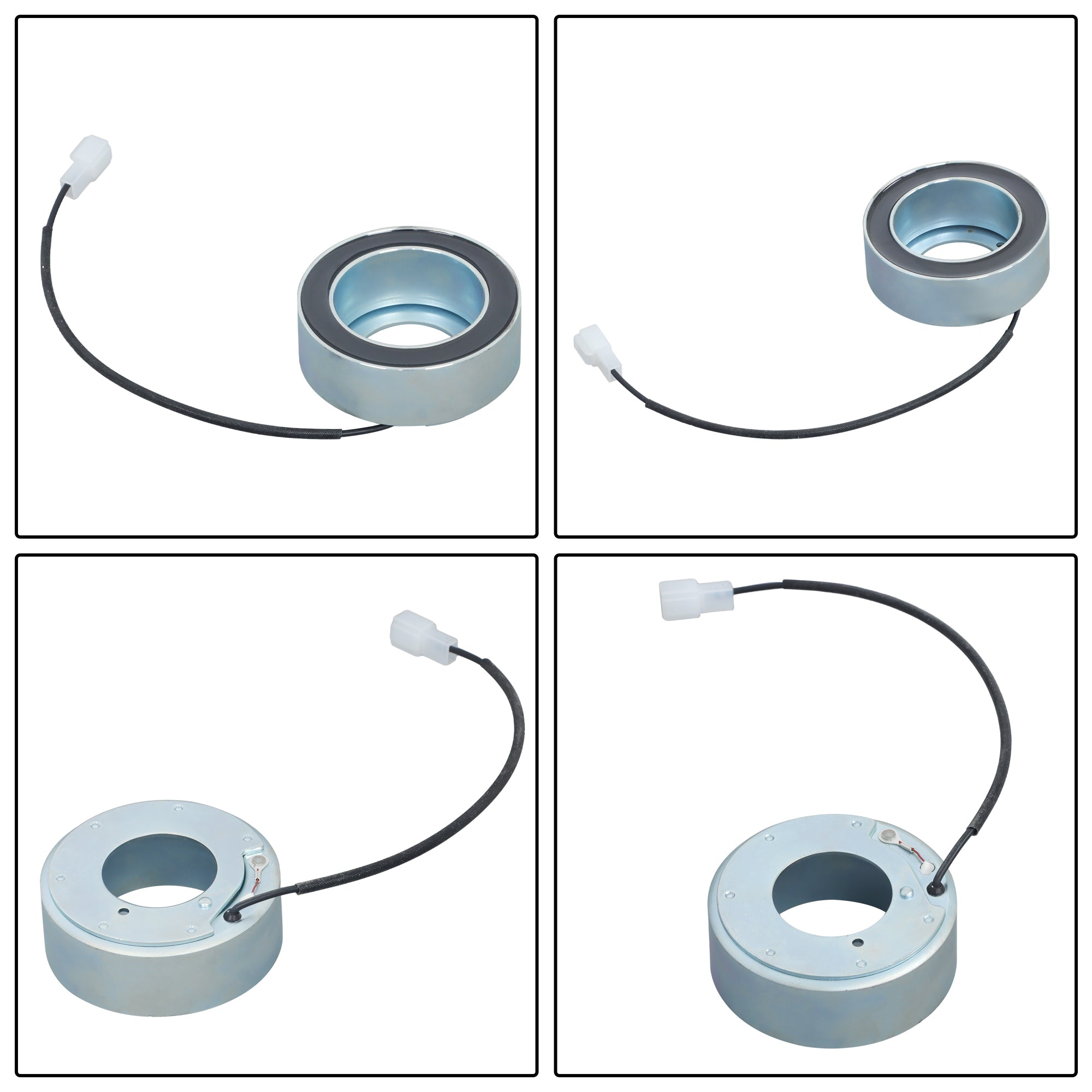 toppartz AC Compressor Clutch Kit Plate Coil Bearing For 2004-2009 Mazda 3 5 2.0L