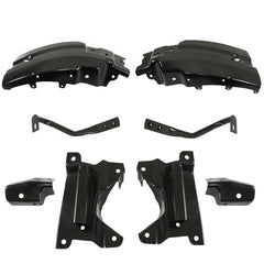 TOPPARTZ 8pcs Front Bumper Brace Bracket For Chevy Silverado 1500 2007-2013