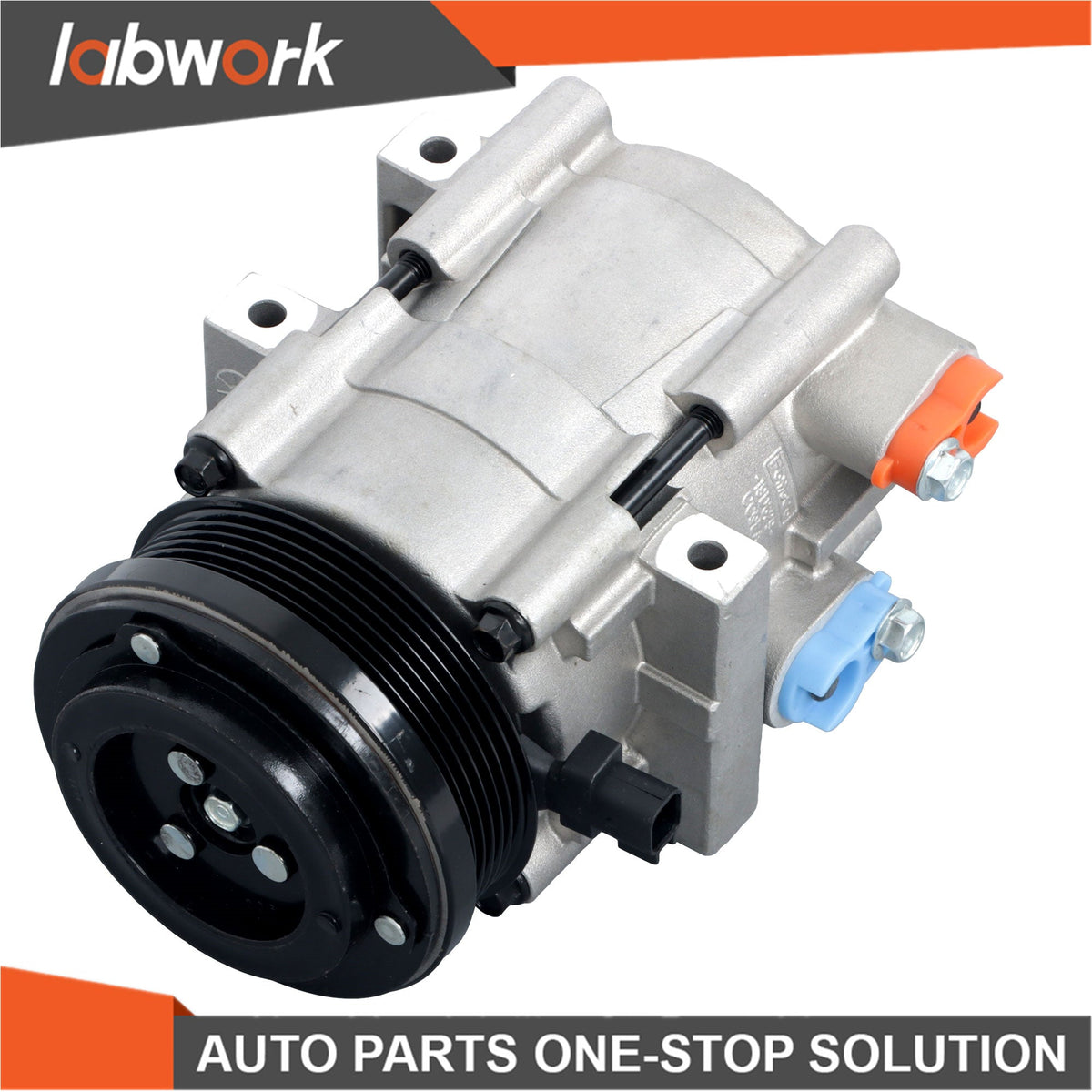 toppartz A/C Compressor W/Clutch for Ford Explorer 2006 2007 2008-2010 CO 10906C