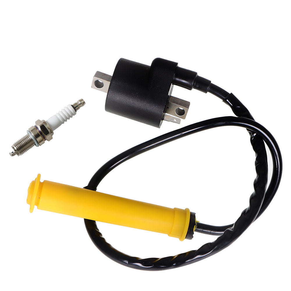 For Honda FOURTRAX FOREMAN 500 TRX500 FE/FM 2005 - 2011 Ignition Coil Spark Plug