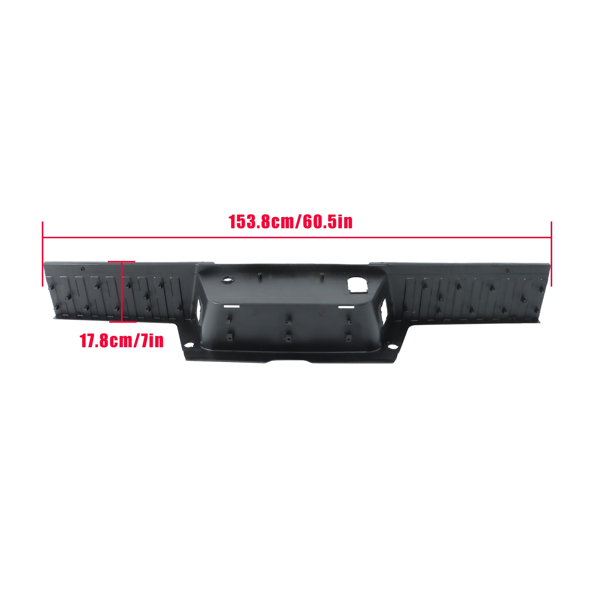 TOPPARTZ Rear Bumper Step Pad For 2017-2022 Ford F250 F350 F450 Black FO1191147