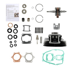 Piston Cylinder Crank Engine Rebuild FOR Yamaha Blaster 200 66 Gasket Seal Kit