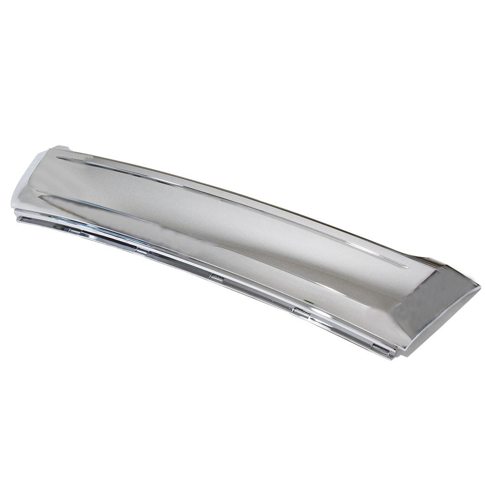 TOPPARTZ Front Lower Bumper Grille Molding Trim For Ford Edge 2011-2014 Chrome