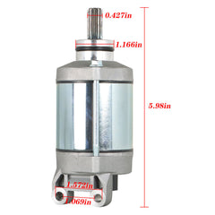 Starter Motor Assembly for Kawasaki KFX450R 2008 2009 2010 2011 2012 2013 2014