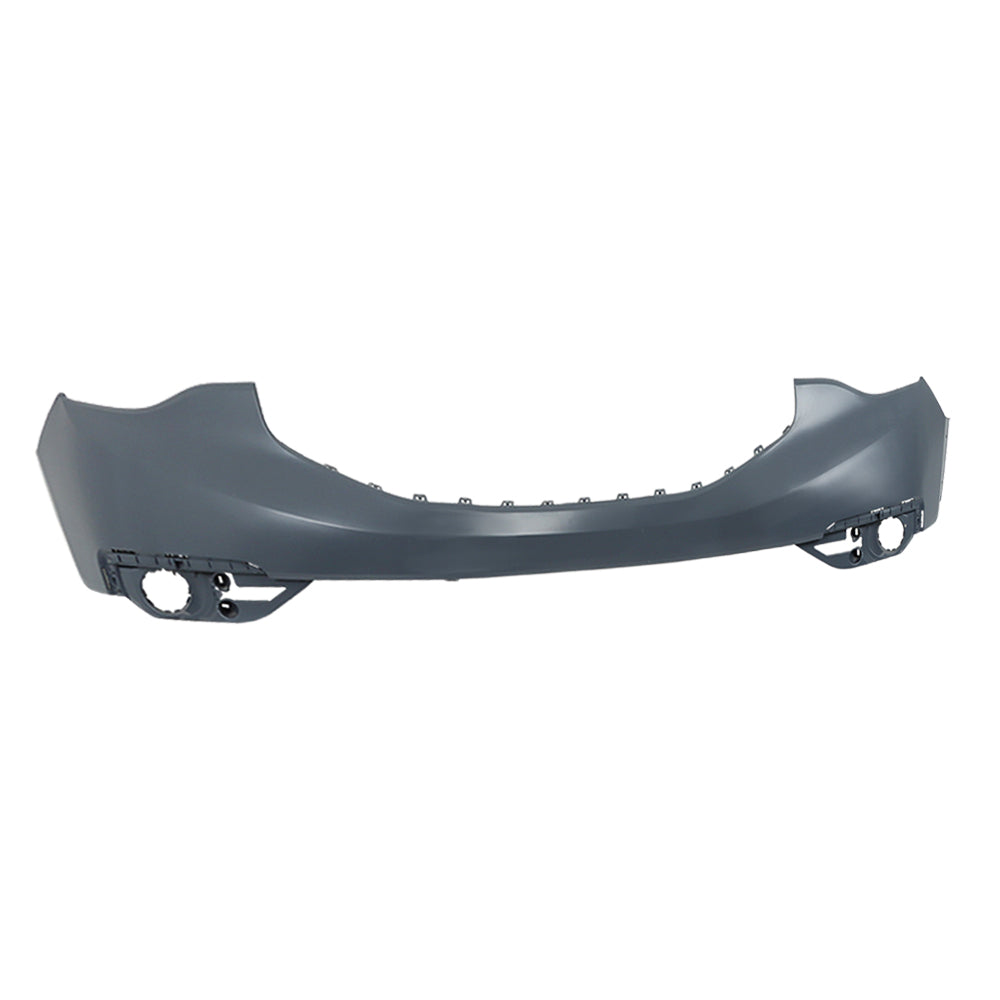 TOPPARTZ For 2017 2018 2019 GMC Acadia Front Bumper Cover Upper W/O Radar Holes