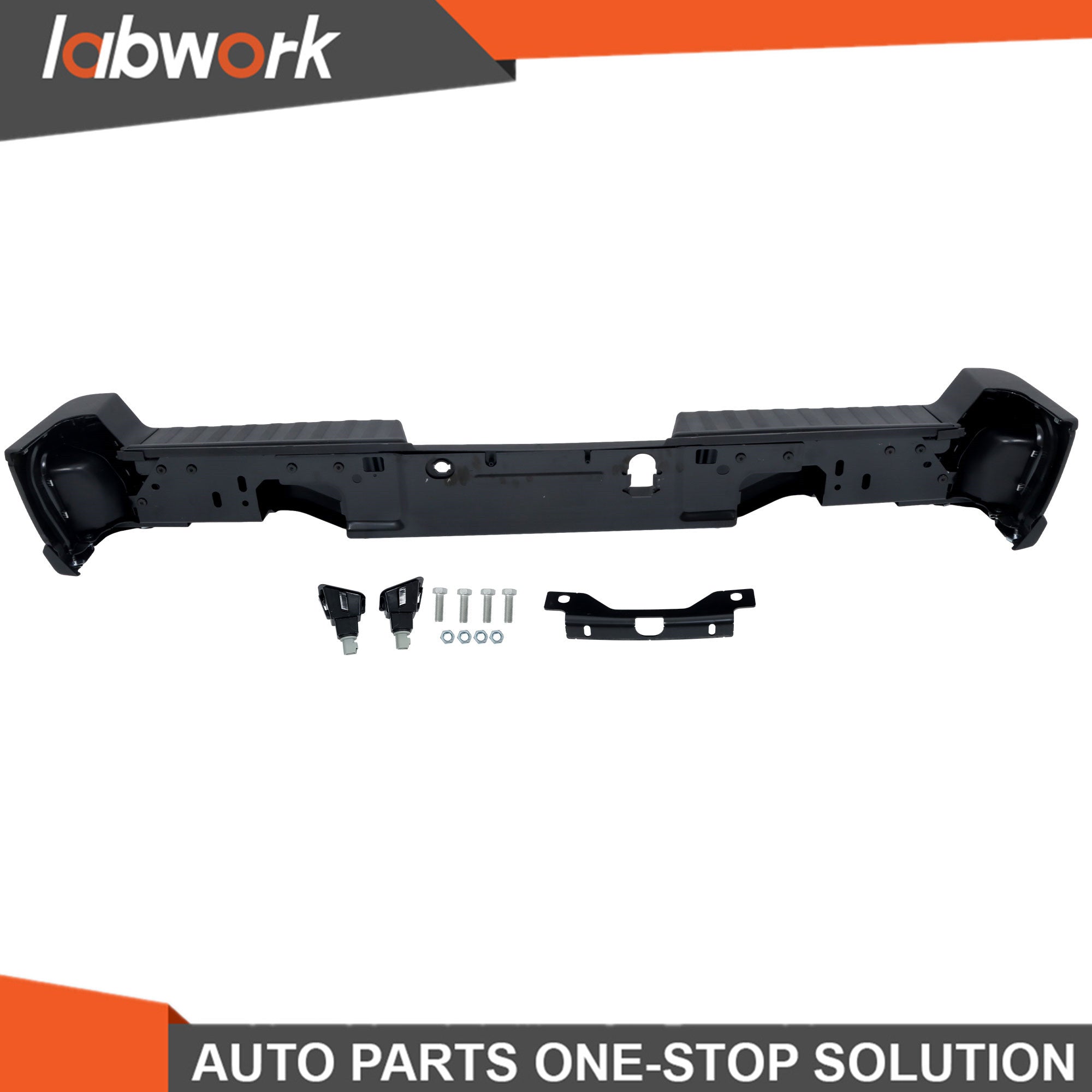TOPPARTZ Rear Bumper Cover Face Bar Assy For Ford F-250 F350 Super Duty 2023-2024