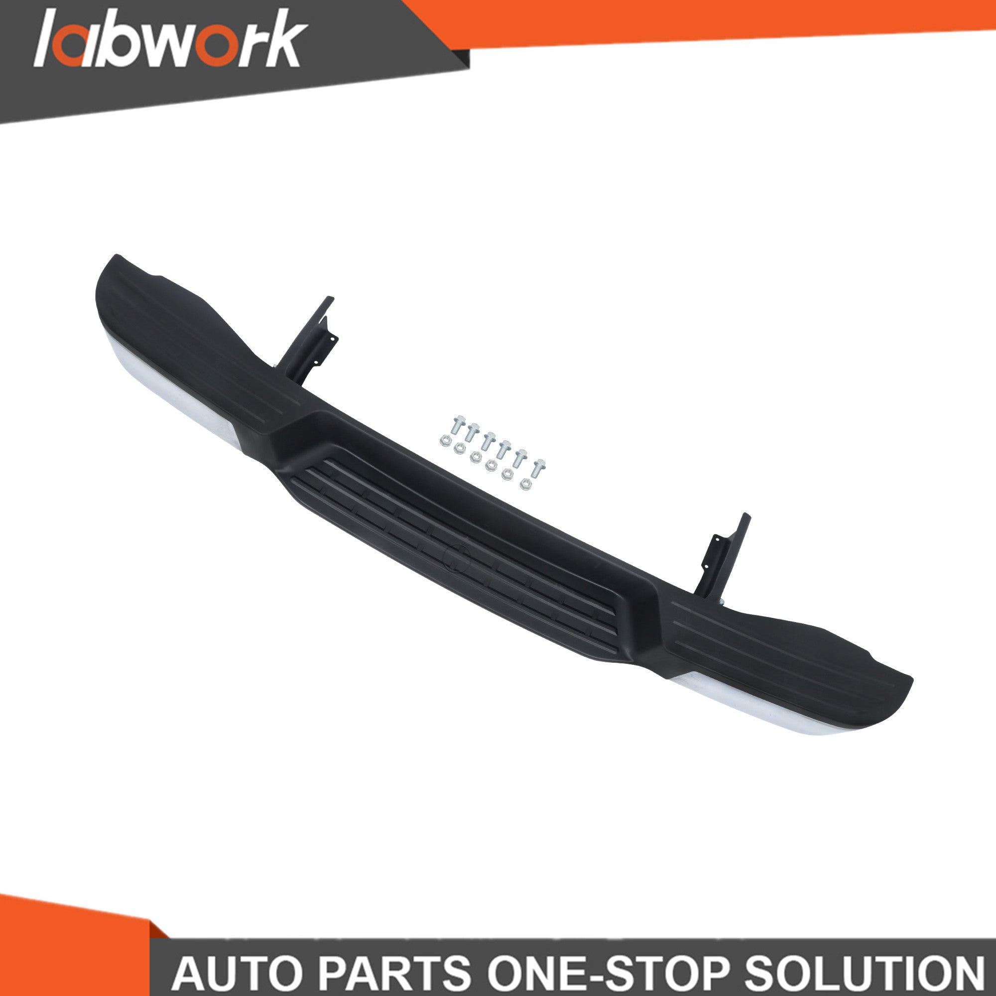 TOPPARTZ Rear Bumper Assembly For Nissan NV1500 NV2500 2012-2021 Chrome W/o Park