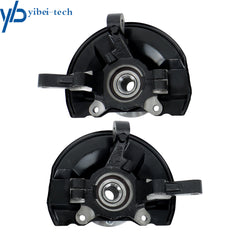 Front Steering Knuckle + Wheel Hub Bearings For Jeep Patriot Compass 2007-2017