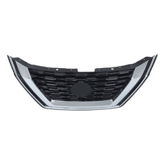TOPPARTZ Upper Grille Blk For 2021-23 Nissan Rogue SL/SV W/ Carmera Hole Plastic